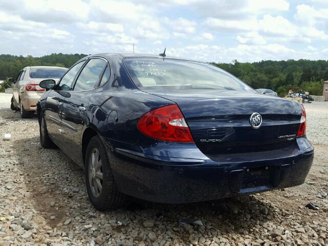 2G4WD582871230154 - 2007 BUICK LACROSSE C BLUE photo 3