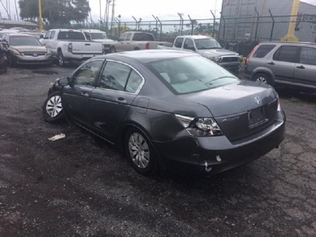 1HGCP26308A046604 - 2008 HONDA ACCORD GRAY photo 3