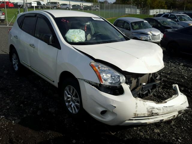 JN8AS5MV5BW304091 - 2011 NISSAN ROGUE S WHITE photo 1