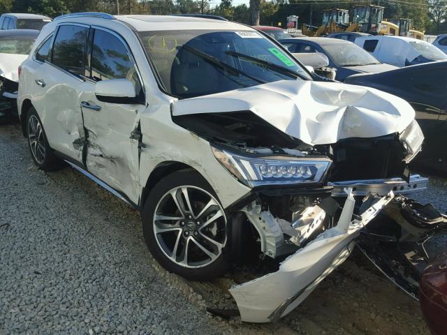 5FRYD3H80HB001468 - 2017 ACURA MDX ADVANC WHITE photo 1