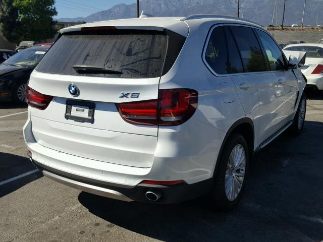 5UXKR2C33H0X05398 - 2017 BMW X5 SDRIVE3 WHITE photo 4