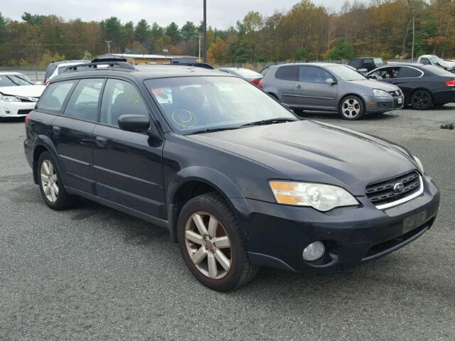 4S4BP61C367344367 - 2006 SUBARU LEGACY OUT BLACK photo 1