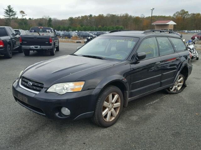 4S4BP61C367344367 - 2006 SUBARU LEGACY OUT BLACK photo 2