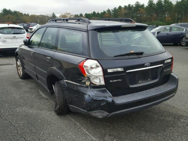 4S4BP61C367344367 - 2006 SUBARU LEGACY OUT BLACK photo 3