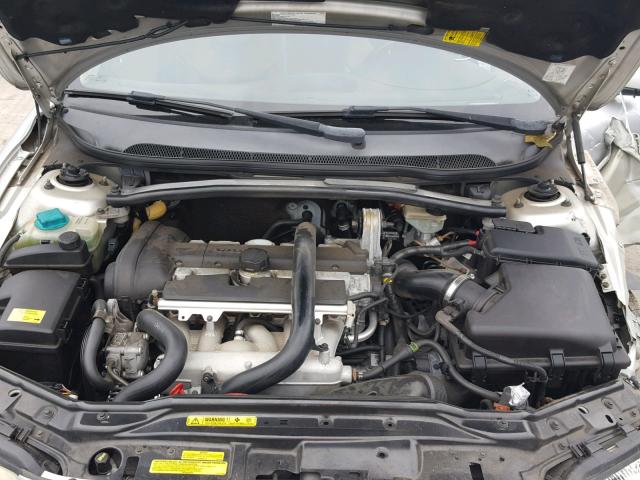 YV1RS592062556805 - 2006 VOLVO S60 2.5T SILVER photo 7