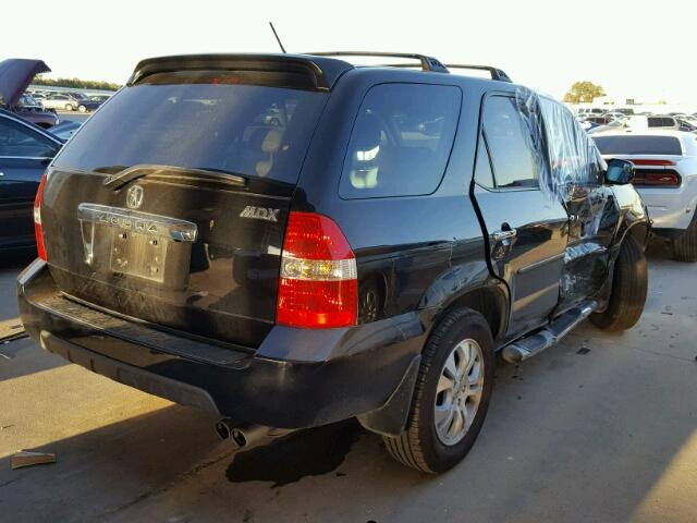 2HNYD18843H555342 - 2003 ACURA MDX BLACK photo 4