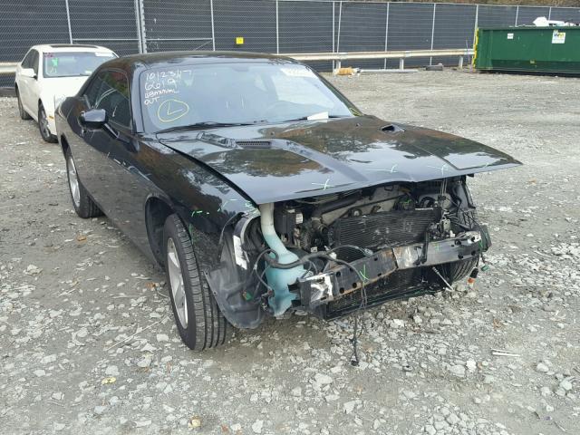 2B3CJ4DV8AH219004 - 2010 DODGE CHALLENGER BLACK photo 1