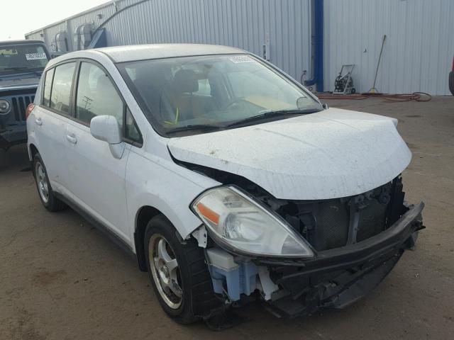 3N1BC13E99L481186 - 2009 NISSAN VERSA S WHITE photo 1