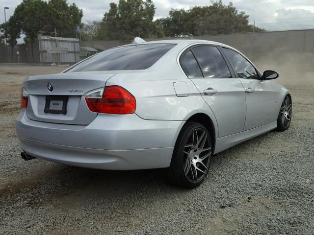 WBAVB33506KS33881 - 2006 BMW 330 I SILVER photo 4