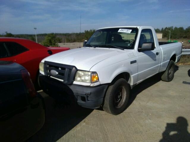 1FTYR10DX6PA06275 - 2006 FORD RANGER WHITE photo 2