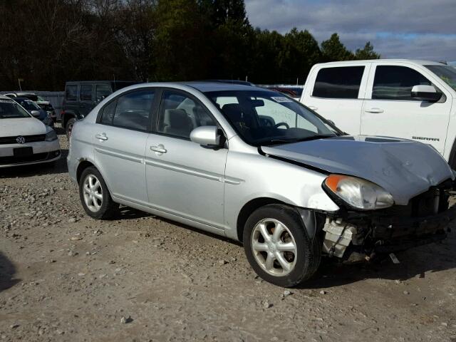 KMHCN45C59U336589 - 2009 HYUNDAI ACCENT GLS SILVER photo 1