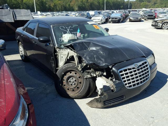 2C3KA43RX7H884899 - 2007 CHRYSLER 300 BLACK photo 1