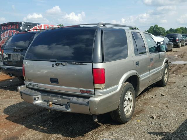 1GKDT13W1Y2252097 - 2000 GMC JIMMY / EN BROWN photo 4