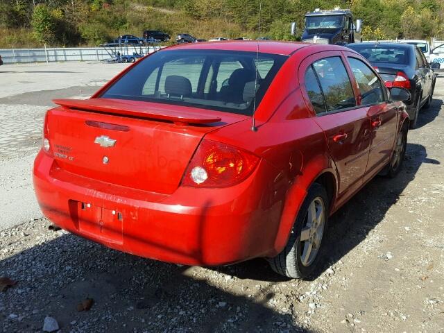 1G1AF5F57A7207764 - 2010 CHEVROLET COBALT 2LT RED photo 4