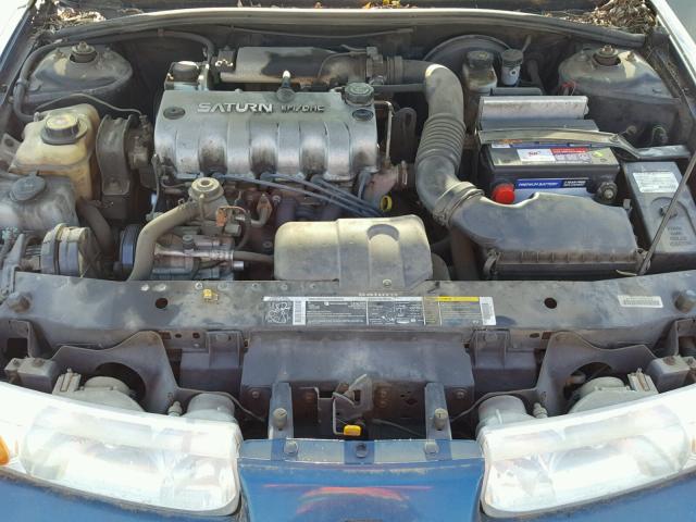 1G8ZF54811Z256870 - 2001 SATURN SL BLUE photo 7