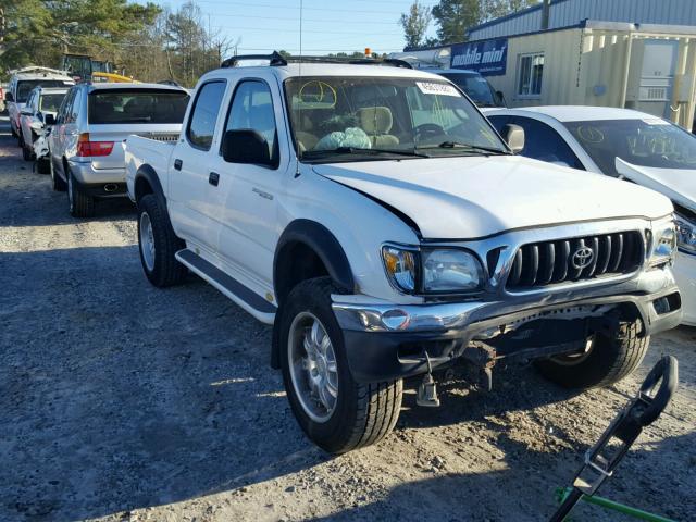 5TEGN92N04Z328148 - 2004 TOYOTA TACOMA WHITE photo 1