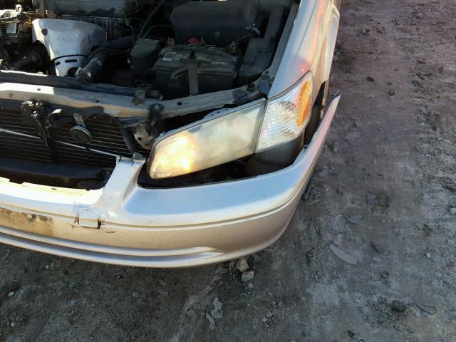 4T1BG22K61U015266 - 2001 TOYOTA CAMRY GOLD photo 9