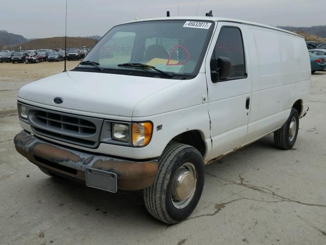 1FTNE24L2YHB61728 - 2000 FORD ECONOLINE WHITE photo 2