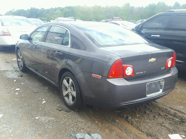 1G1ZC5EU7BF147299 - 2011 CHEVROLET MALIBU 1LT ნაცრისფერი ფოტო 3