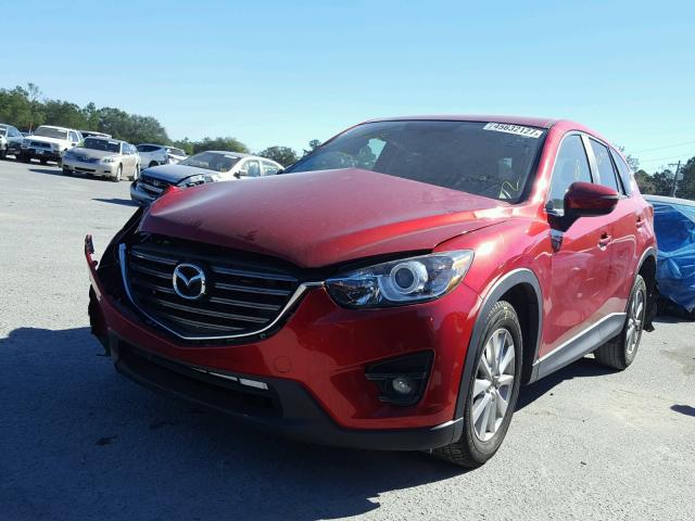 JM3KE2CY8G0726889 - 2016 MAZDA CX-5 TOURI RED photo 2