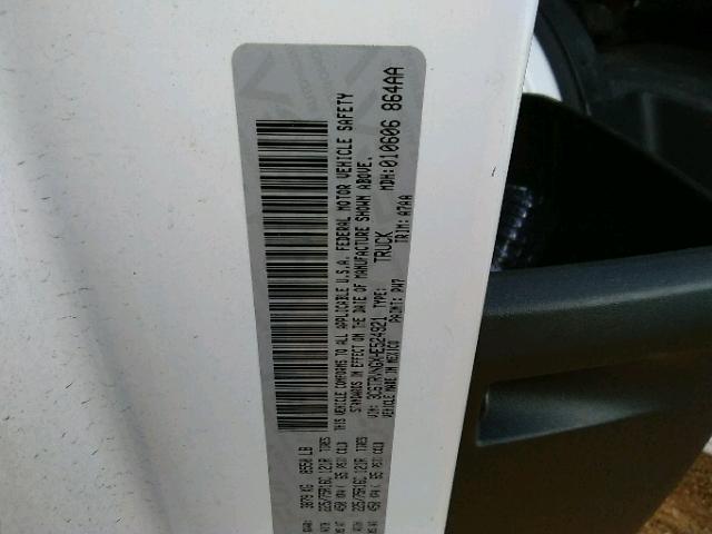 3C6TRVNGXHE524921 - 2017 RAM PROMASTER 白色 照片 10