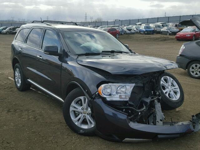 1C4RDJDG9DC676525 - 2013 DODGE DURANGO CR GRAY photo 1