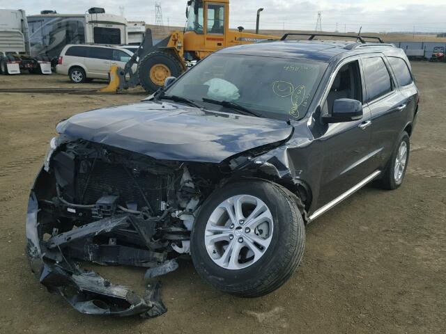 1C4RDJDG9DC676525 - 2013 DODGE DURANGO CR GRAY photo 2