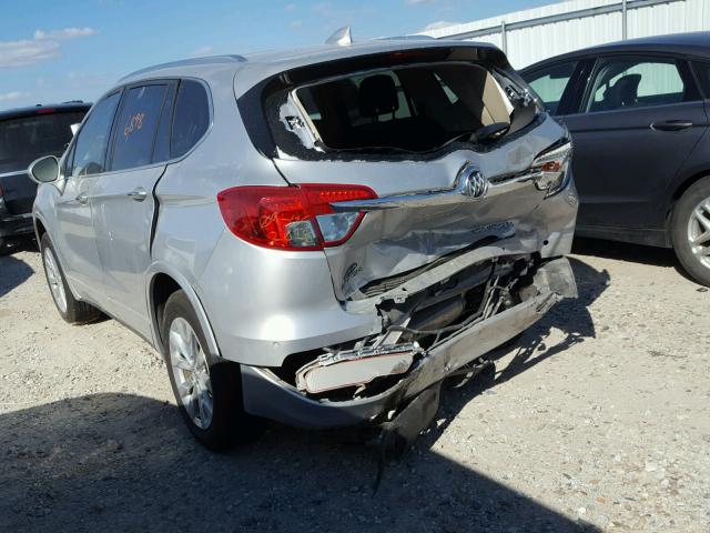 LRBFXDSA4HD127873 - 2017 BUICK ENVISION E SILVER photo 3