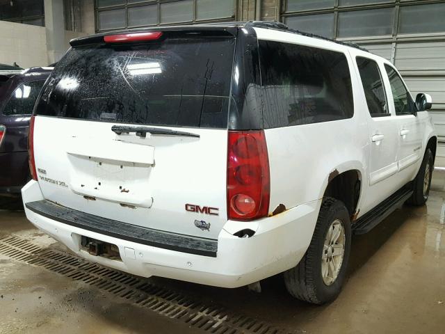 1GKFK16307J209226 - 2007 GMC YUKON XL K WHITE photo 4