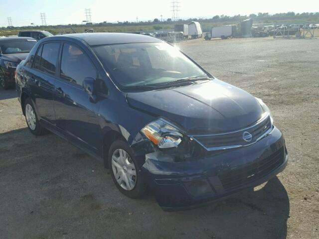 3N1BC1AP1AL376084 - 2010 NISSAN VERSA S BLUE photo 1