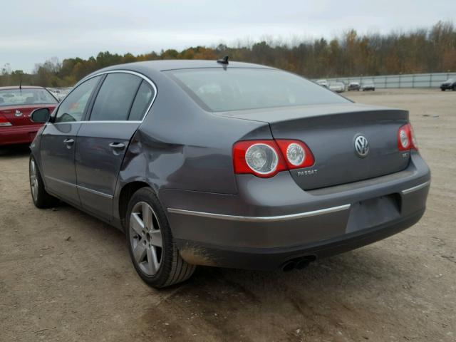 WVWAK73C28E128932 - 2008 VOLKSWAGEN PASSAT KOM CHARCOAL photo 3