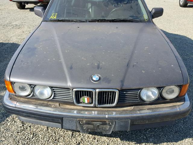 WBAGB4311J1642370 - 1988 BMW 735 I AUTO GRAY photo 9