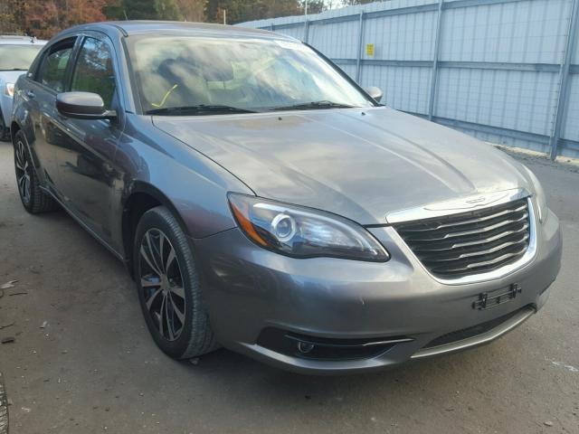 1C3CCBBB3DN658455 - 2013 CHRYSLER 200 TOURIN GRAY photo 1