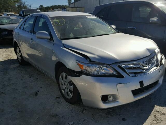 4T1BF3EKXBU214147 - 2011 TOYOTA CAMRY BASE SILVER photo 1