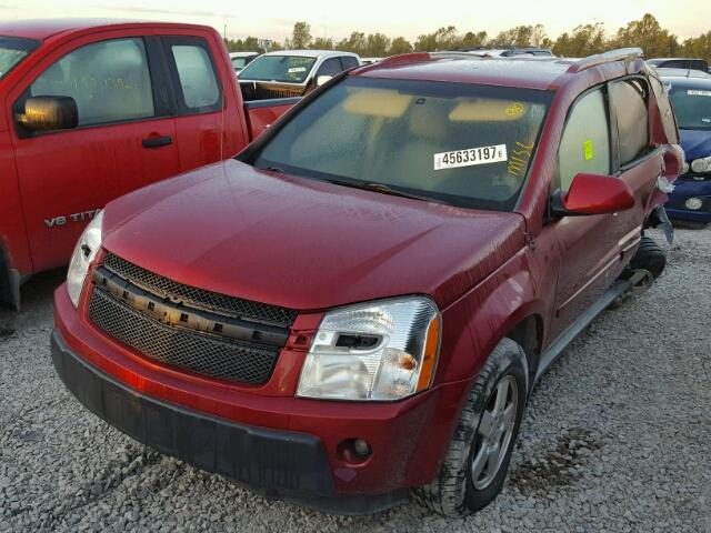 2CNDL63F866072622 - 2006 CHEVROLET EQUINOX LT RED photo 2