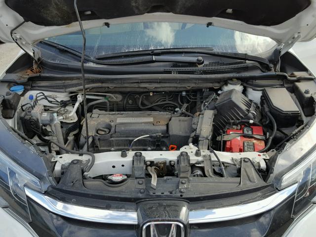 5J6RM4H34FL024563 - 2015 HONDA CR-V LX CREAM photo 7