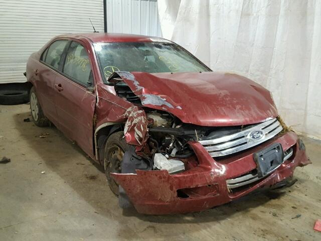 3FAHP06Z78R111201 - 2008 FORD FUSION S RED photo 1