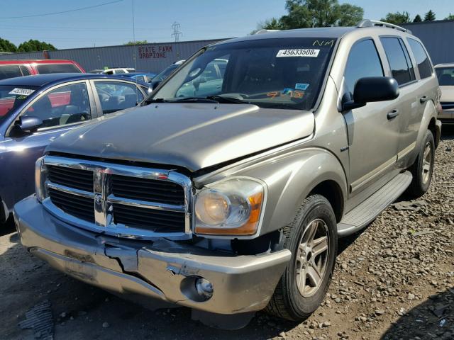 1D8HB58206F157261 - 2006 DODGE DURANGO LI GOLD photo 2