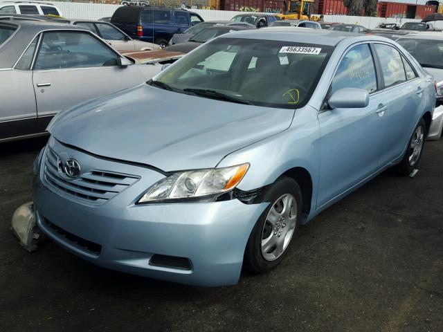 4T1BE46K69U855362 - 2009 TOYOTA CAMRY BASE ლურჯი ფოტო 2