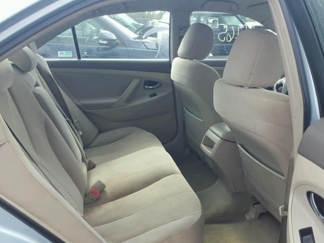 4T1BE46K69U855362 - 2009 TOYOTA CAMRY BASE ლურჯი ფოტო 6