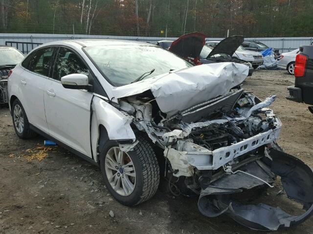 1FAHP3H27CL293166 - 2012 FORD FOCUS SEL WHITE photo 1