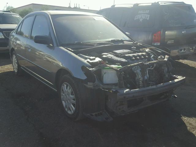 2HGES16595H522753 - 2005 HONDA CIVIC LX GRAY photo 1