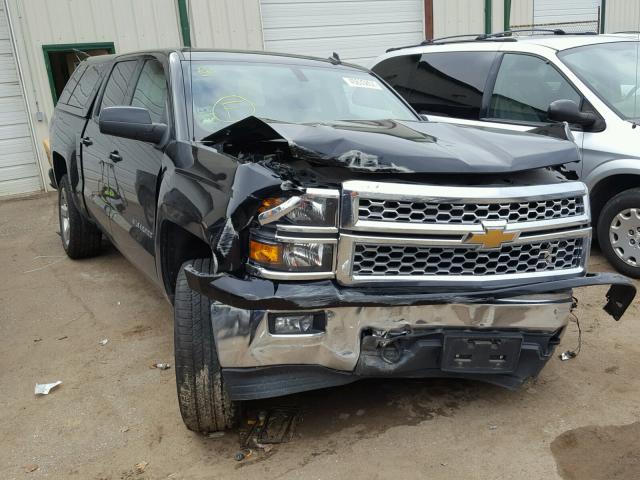 3GCUKREC9EG493697 - 2014 CHEVROLET SILVERADO BLACK photo 1