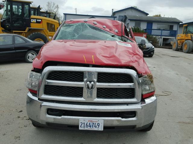 3C63RRGL0HG507681 - 2017 RAM 3500 ST RED photo 9