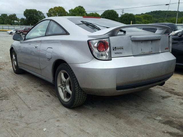 JTDDY32T110048868 - 2001 TOYOTA CELICA GT- SILVER photo 3