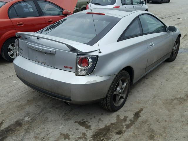 JTDDY32T110048868 - 2001 TOYOTA CELICA GT- SILVER photo 4