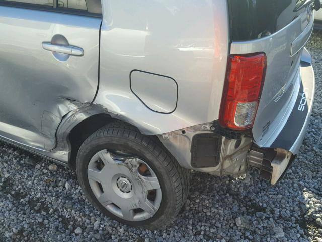 JTLZE4FE1C1144002 - 2012 TOYOTA SCION XB ვერცხლისფერი ფოტო 9