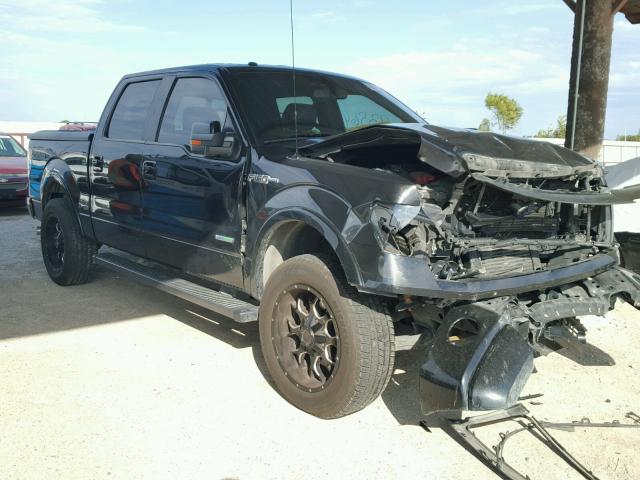 1FTFW1CT4EFA28165 - 2014 FORD F150 SUPER BLACK photo 1