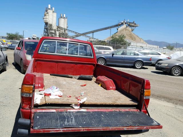 JT4RN55D1H0247329 - 1987 TOYOTA PICKUP 1/2 RED photo 6