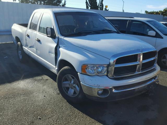 1D7HA18N23S187021 - 2003 DODGE RAM 1500 S WHITE photo 1